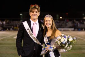 photo of homecoming king and queen