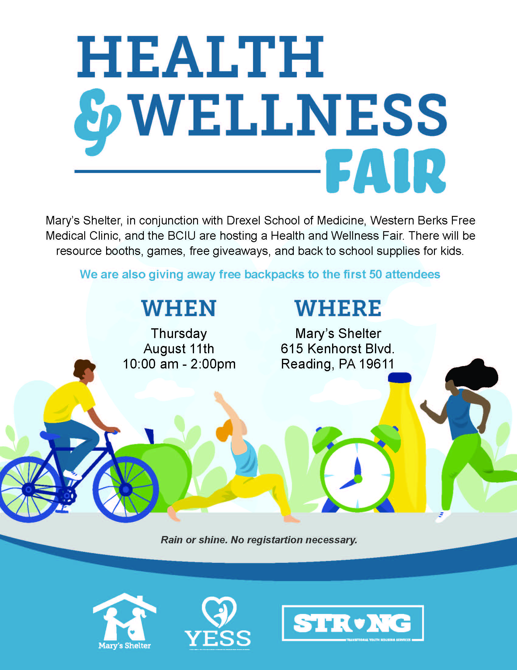 2022 Health and Wellness Fair flyer