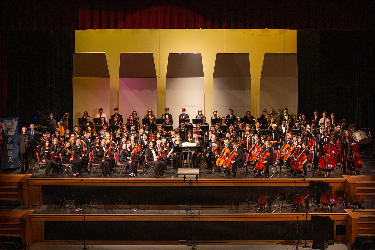 photo of student orchestra