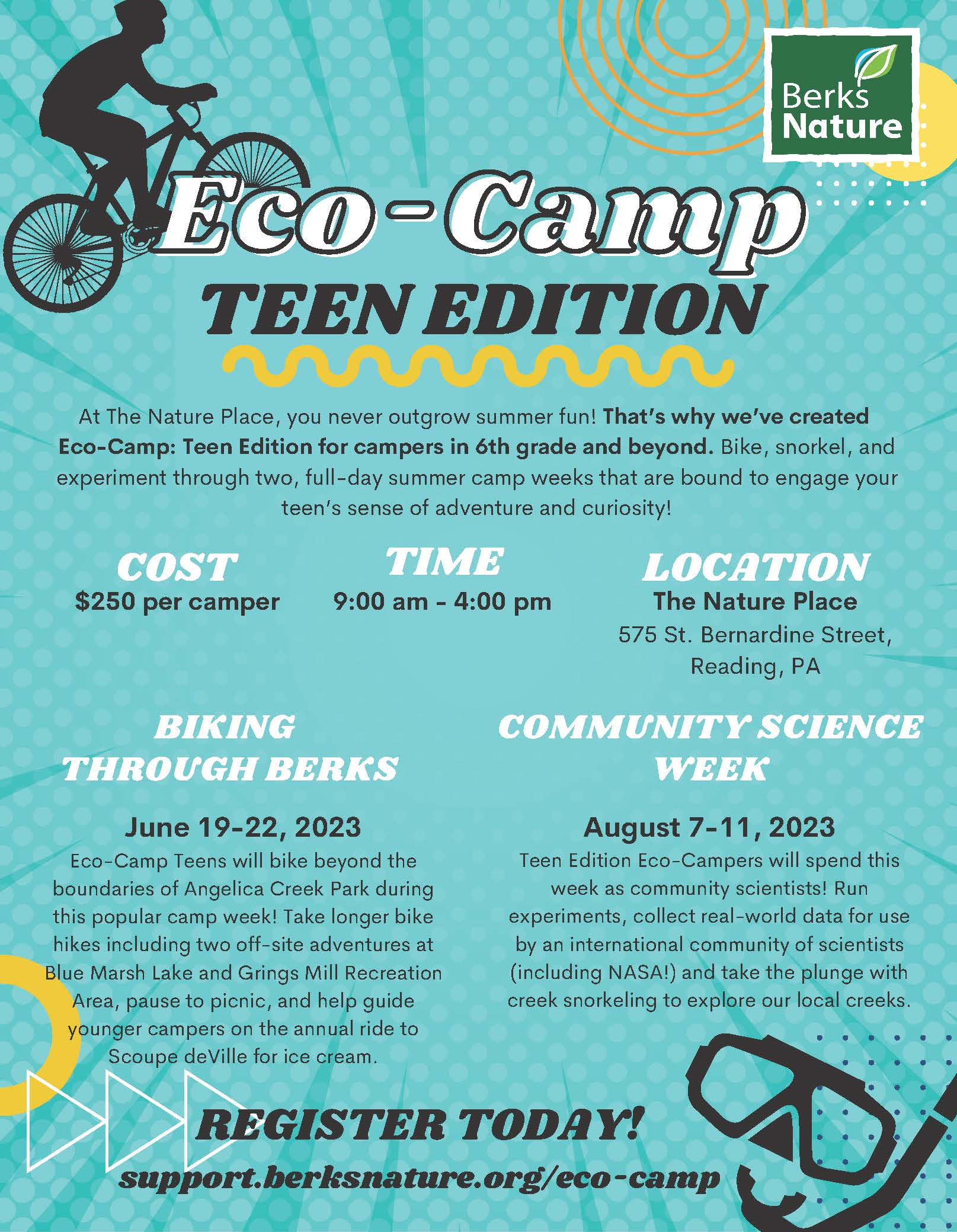 FINAL Eco-Camp Teen Edition Flyer (2023)