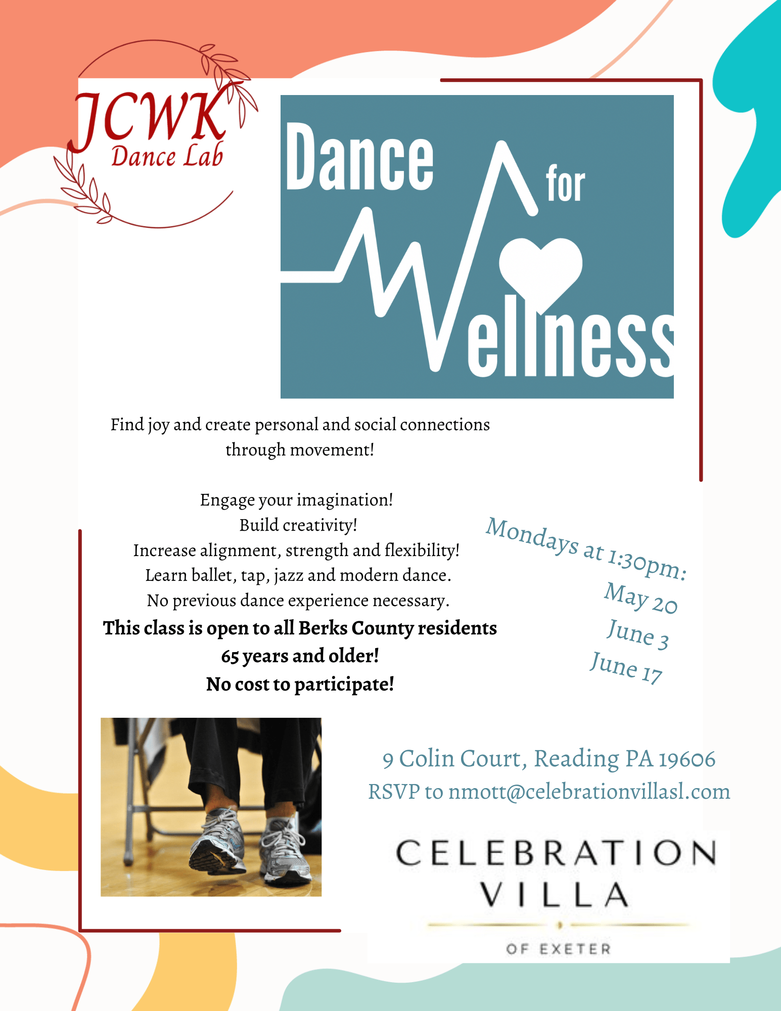 JCWK Dance Lab Dance for Wellness CV1